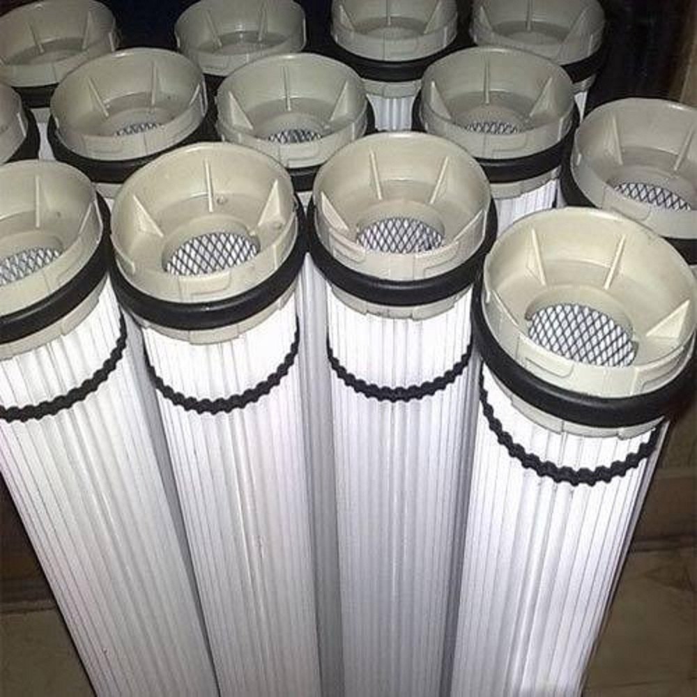 batching silo top filter